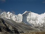 12 06 Lhotse East Face From Kama Valley In Tibet Here is a close up of Pethangtse (6738m), Shartse (7502m), Peak 38 (7589m, also called Shartse II), Lhotse Shar (8400m), Lhotse Middle (8413m), Lhotse (8501m), and the South Col (8000m) from Makalu Base Camp in the Kama Valley in Tibet.